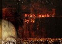 Grunge Brick Phtotshop Brushes