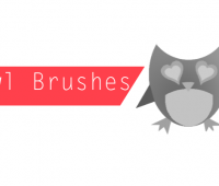 GIMP owl brushes