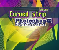 Exclusive Curved Strip Brushes www.photoshop.cc