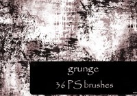 grunge brushes Photoshop.cc