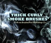 Thick Smoke Background Photoshop Brushes