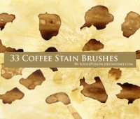 33 Coffee Stain Brushes