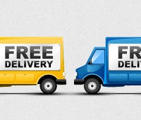Free Delivery Icons PSD