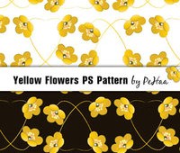 Yellow Flowers PS Pattern