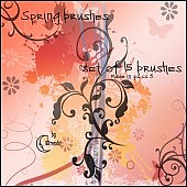 Spring Brushes PS
