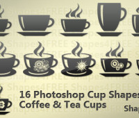 16 Photoshop Cup Shapes – Coffee and Tea Cups