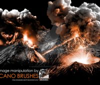 Volcano Photoshop Brushes