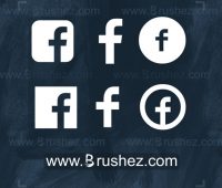 facebook logo custom shapes