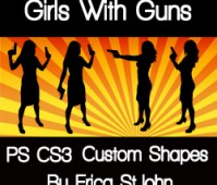 Girls with gun