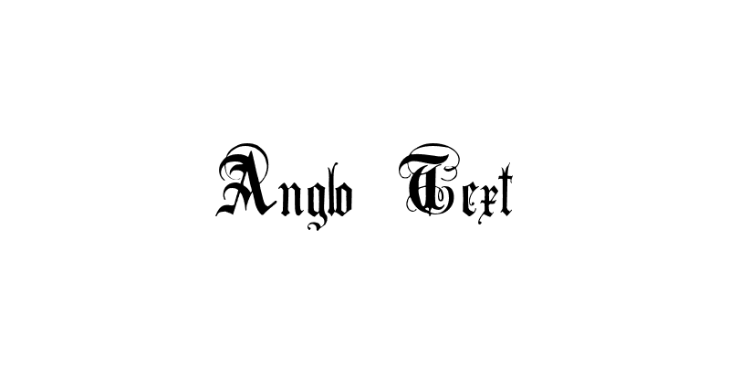 Anglo Text