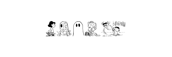 Peanuts Gang Dingbats