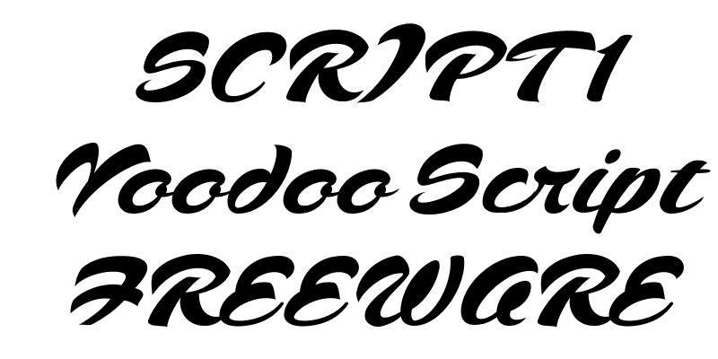 SCRIPT1 Voodoo Script FREEWARE