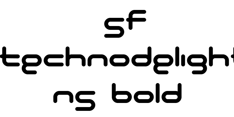 SF Technodelight NS Bold