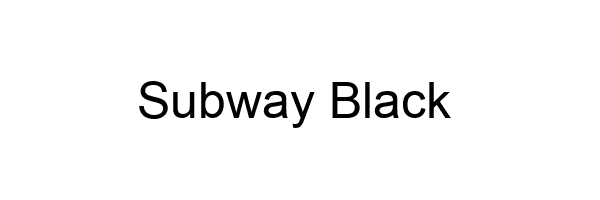 Subway Black