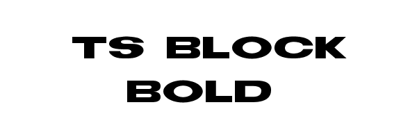 TS Block Bold