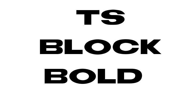 TS Block Bold