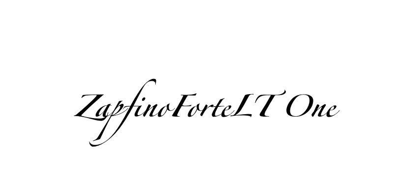 ZapfinoForteLT One