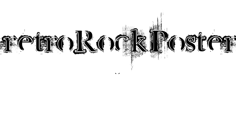retroRockPoster