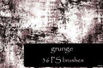 grunge brushes