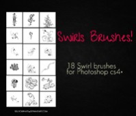 18 Swirl Brushes