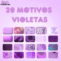 20 Motivos Violetas patterns