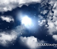 Clouds Brushes free photoshop download