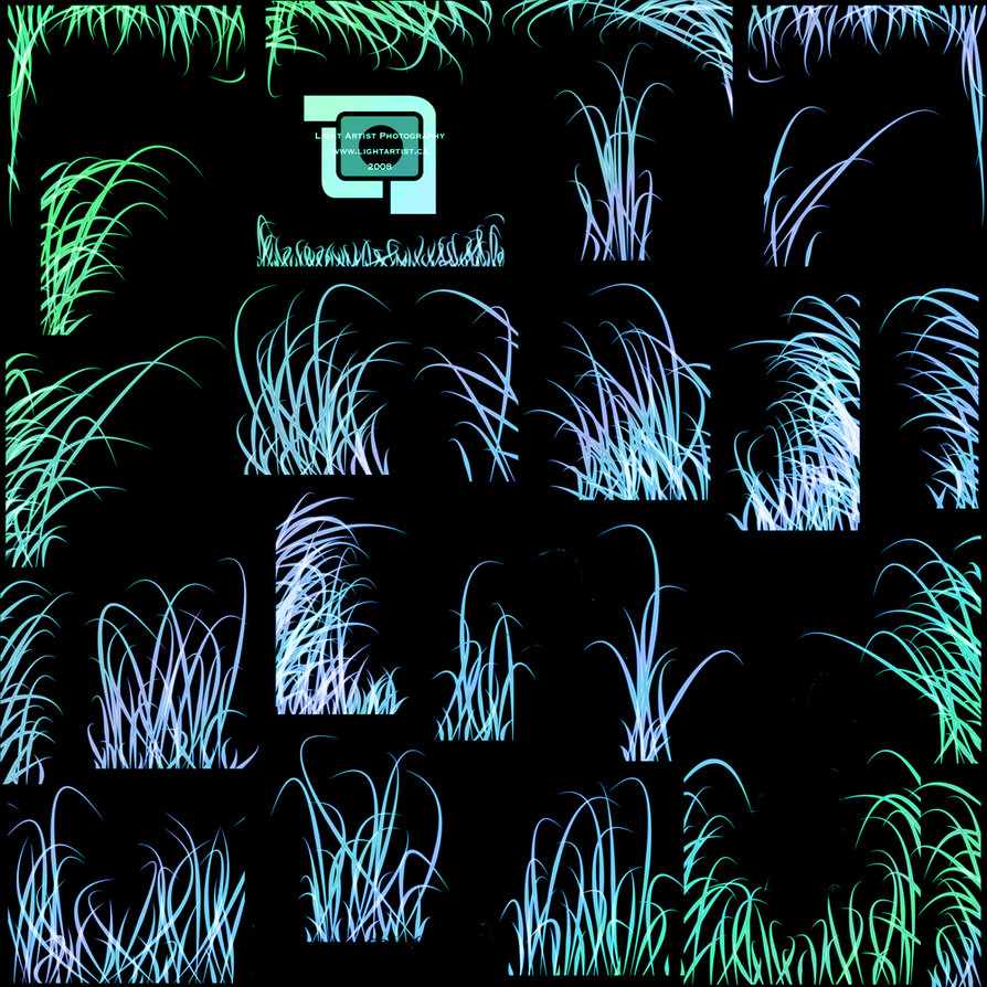 Wild Grass Brush Free brushes, Fonts BRUSHEZ