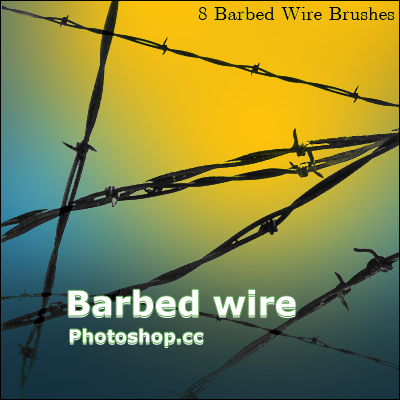 barbed wire photoshop brush download