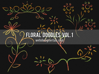 Floral Doodles Brushes v1