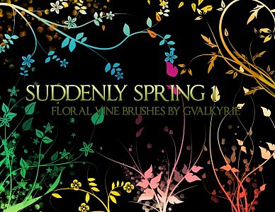 gvl – Suddenly Spring brushes