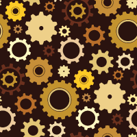 Free Vector Repeat Patterns – Gears and Cogs