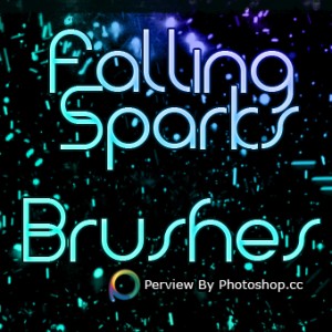 Free Falling Sparks Photoshop Brushes Cs7 13 Free Photoshop Brushes At Brushez