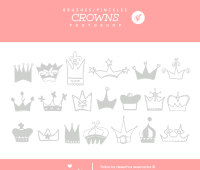 Crowns free photoshop brushes