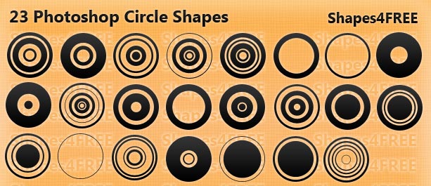 download circle photoshop shapes
