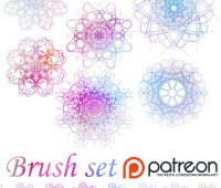Recource: decorative brushes by  sionra