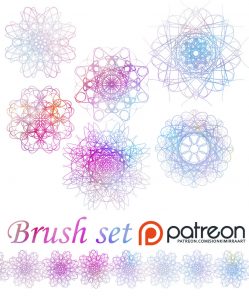 Recource: decorative brushes by  sionra