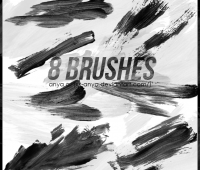 paint strokes HQ  free brushes