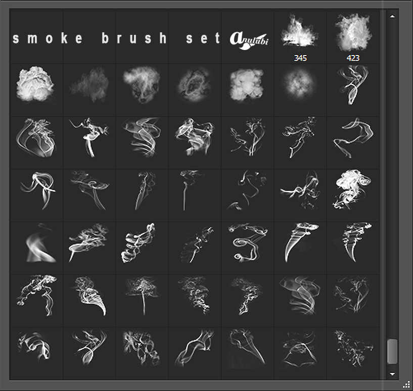 download brush smoke photoshop cs6 keren
