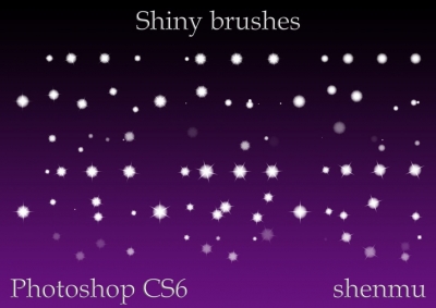 shining free brushes