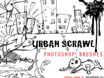 Urban Scrawl Photoshop Brushes